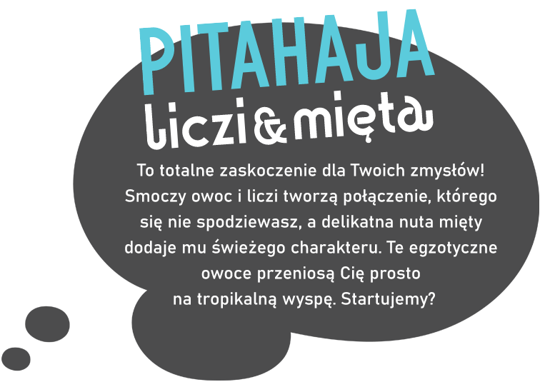 Pitahaja liczi & mięta - Wowoc - musująca świeżość, która pobudza! Pitahaja liczi & mięta - Wowoc - musująca świeżość, która pobudza!